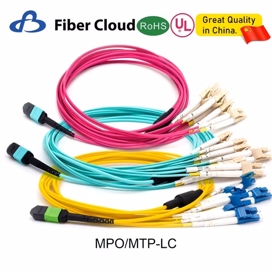 Cable de conexión de conexión de puente MTP MPO de alta calidad