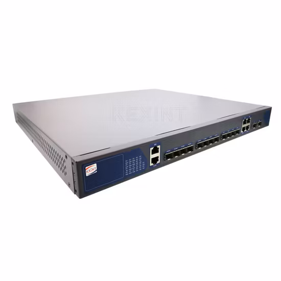 FTTH 16 puertos Pon Gpon Olt con 2 puertos 10ge SFP+ 16 SFP Pon